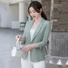 Damenanzüge Frühling Sommer Anzug Frauen Mantel 2023 Mode koreanische Hülse mit drei Vierteln Blazer Jacken beiläufige dünne Damen Blazer Tops