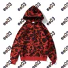 BAPE Märke Hoodie Men's 7-Color Shark Quality Japanese Fashion Spring and Autumn Camouflage broderad apa bomulls hoodie storlek M-3XL