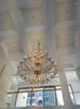 Ljuskronor duplex Crystal European Clubhouse Villa Creative Clndle Lamp trappa Chandelier Lighting for Living Room