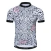 Vestes de course Maillot de cyclisme respirant VTT Vêtements de vélo Mans Vêtements de vélo Maillot Roupa De Ciclismo Noir Blanc Réfléchissant