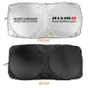 Автомобильные Sunshades Cover для Nissan nismo Qashqai J11 Juke Micra x Trail Leaf Sentra Patrol Y61Note Tiida Rogue Picns Accessore