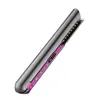 Professional Hair Straightener Ceramic Flat Iron 2 In 1 Cordless And Curler Rechargeable Wireless Straightene 220124