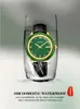 Polshorloges groene jade horloge vintage creatief lederen horloges casual polshorloge paar klok mode mannelijke vrouwelijke luxe goud 12 sterrenbeelden