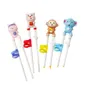 Baby Learning Training Chopsticks Cartoon Animal Animal Shaped återanvändbara söta barnredskap Non Slip Chopstick SN5107