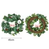 装飾花DIY暖炉の結婚式のレイアウト人工植物の装飾家の装飾緑の植物花輪の花輪