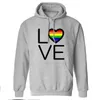 Men's Hoodies Hooded Mens Love Print Hip Hop Sweatshirt Vintage Leisure Standard Man's Clothing Tops Retro Long Sleeve 2023 Moletom