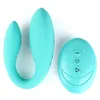 Vibratoren MY9COLORS Vibrator für Paare, Fernbedienung, wasserdicht, kabellos, Vibrator für Frauen, Doppelmotoren, U-Form, Vibe, Sexspielzeug 230208