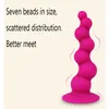 Pretty Love Baile Silikon Großer Anal-Saugnapf Analspielzeug Butt Plug Sexprodukt-Dildo für Männer Frauen Bi-014158