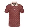 Mens Polos Camisas Moda Tees Clássico Multi Color Lapela Mangas Curtas Plus Bordado Business Casual Algodão Respirável Casual Jacaré Camisetas