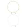 Party Decoration Wedding Arch Circle Backdrop Stand Frame For Birthday Indoor Outdoor