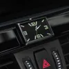 Decorações Creative Electronic Electronic Quartz Luminous Conditioning Air Outlet Automotor Interior Painel Stickon Clock Acessórios de carro 0209