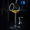 Wine Glasses 2pcs Creative Molecular Cocktail Glass Transparent Whiskey Martini Personality Dessert Cup Goblet Bar Party Drinkware