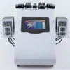 6 I 1 Ultraljud Cavitation Machine 40K Ultraljud Cavitation Lipolaser RF Vaccum Slimming Body Weight Minska Lipo Contouring Equipment