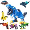 Actie Speelfiguren Originele Mini Force X Super Dinosaur Power Transformatie Skateboard Speelgoed Actiefiguren MiniForce Warrior Doll Karakter Model 230209