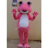 Traje de mascote de sapo verde superior desenho anime de anime tema personagem carnaval unissex adultos tamanho de aniversário de aniversário festa de aniversário de roupa ao ar livre