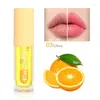 Béliement à lèvres CMAADU 6 couleurs Fruit Taste Glaze Température Couleur Couleur Changement Huile Darding Hydrating Lipstick base adoucir les lèvres