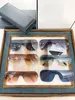 Gafas de sol para mujer para mujer, hombre, gafas de sol, estilo de moda para hombre, protege los ojos, lentes UV400 con caja aleatoria y estuche 8006