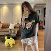 Men's T-Shirts Frog drift Fashion Wear Streetwear Human Made Duck Polar Bear Tiger Cartoon Printing Short Sleeve t shirt Tee Tops for Men women T230209