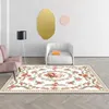 Tapis Pastoral Rétro Style Fleur Impression 3D Pour Enfants Aire De Jeux Tapis Enfants Jouer Tente Tapis De Sol Chambre Jeu