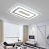 Światła ultra-cienkie na powierzchni LED Światła sypialnia Wystrój nowoczesny lampa sufitowa zdalny element oświetlenia salonu 0209