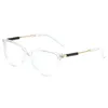 Lunettes oeil de chat mode hommes femmes lunettes cadre marque de luxe concepteur carré ordinateur lunettes qualité unisexe planche lunettes de prescription lunettes noires