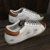 Star Hot 2023 Designer Goldens skor Super Sneakers With Woman Box Pink Casual Italy Brand Luxury Classic White Do-Old SE IKBV # JPSV