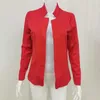 Womens Suits Blazers Clothes Cardigan Collared Tops Solid Color Coat Clothing Long Sleeve Unique Fashion Female 230209