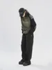 Calças masculinas 2023 homens roupas femininas estilo yamamoto encaixe o perfil de bolso embutido de pesos pesados ​​mais figurinos de tamanho 27-46