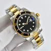 Zegarze projektantów Wysokiej jakości zegarek dla mężczyzn luksusowy zegarek mechaniczny 40 mm 904L Wodoodporny 126610LN