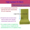 Chair Covers Polar Fleece Fabric Cover Modern Spandex For Kitchen/Wedding/Dining Room Elastic With Back