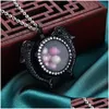 Lockets High Quality Diy Color Diamond Lovers Dolphin Can Open Magnet Pendant Phase Box Pearl Necklace Gift Drop Delivery 202 Dhsng