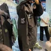 Arc''eryss Erkek Palto Ceket Ceket Ceket İşlemeli Ceket Etiket Ayrıntıları 2023 Charg Fuju
