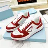 Designer Sneakers Casual Schoenen Mannen Vrouwen Downtown Lederen Sneaker Zwart Blauw Wit Rood Groen Luxe Basketbal Loopschoenen 36-46