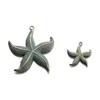 Incantesimi di bronzo greco Verdigris Patina Brass Starfish Pendants per gioielli fai -da -te che trovano gli accessori all'ingrosso bk dhvqn