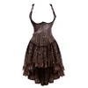Bustiers corsets robe corset steampunk pour femmes
