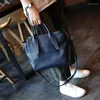 Evening Bags WOONAM Women Fashion Exquisite Handbag Genuine Italy Calf Leather Medium Shopper Tote Bag WB893