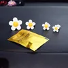 Décorations intérieures 4 pcs sortie évent parfum petite marguerite conditionnement aromathérapie clip voiture décoration intérieure fournitures désodorisant 0209