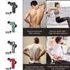 JXP Gun Lcd Screen Cross Sport Massager Fitness Portable Muscle Electric Machine Masajeador High Frequency Mini Fascia 0209