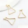 Charms zink legering hanger Gold UV Resin reagens 5 stks voor doe -het -zelf sieraden maken Vinding accessoiresscharms drop levering 202 DHQDH