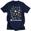Herr tshirts man kläder blockchain bitcoin litecoin ripple ethereum cryptocurrency t shirt för män tee julklapp tshirt bomull 230209