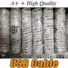 1M 3ft Fast Charge cables line Type c Micro 5Pin USB-C Data Charger Cables For Samsung S8 S9 S10 S20 Htc Lg android phone pc