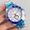 Business Mens Watch 44mm Automatic Mechanical Movement Ceramic Bezel Stainless Steel Ref.116680 Sappire Glass High-quality Wristwatches Original Box