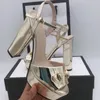 Sandalias de mujer, zapatos de nuevo diseño, tacones altos vintage de cuero, plataforma impermeable vintage al aire libre, fondo plano, plataforma de playa, color caramelo, antideslizante 36-41