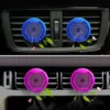 Decorations 2 PCSSet ABS Shutters Shape Outlet Perfume Clips Automobiles Decoration Solid Balm Air Freshener Car Interior Accessories 0209