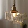 Retro Pendant Lights Glass Lamp Shades Hanging Lamps LED Ceiling Dining Living Room Bedroom Bedside Table Chandeliers Lighting 0209