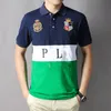 Marke Hohe Qualität Polos Shirt männer Kurzarm Casual Farbe Passenden Baumwolle Plus Größe Stickerei Mode T-shirt s-6XL