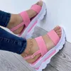 Сандалии Женщины легкие блюд обуви для летней платформы с каблуками сандалии Mujer Casual