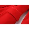 Женские штаны с двумя частями Harleyfashion Женщины Красные бархатные дорожки качество блейзер и для Lady Office 2 Seat Set Luxury Design 230209