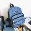 Backpack dcimor unissex nylon à prova d'água Pequeno lazer reflexivo de lazer multifuncional Meni Mini School Sagra