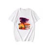 T-shirt da uomo Uomo Donna T-shirt stampata T-shirt Abbigliamento sportivo T-shirt manica corta in cotone estivo Surf Cool Casual Harajuku Top